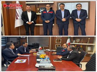 دیدار مدیر شعب بانک مسکن استان با مدیرعامل شرکت فولاد اکسین خوزستان / گامی در جهت توسعه همکاری‌های مالی و سرمایه‌گذاری