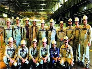 تلاشگران خط کورکتیو 4 فولاد مبارکه رکورد ماهانه تولید کلاف سرد را شکستند