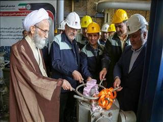 افتتاح پروژه‌های پیشرفته تقلیل فشار گازهای صنعتی و سامانه نظارتی اسکادا در ذوب‌آهن با تکیه بر توان داخلی