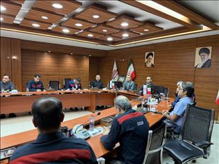 کمیته بحران فولاد اکسین خوزستان تشکیل جلسه داد؛ تأکید بر حفظ ثبات و تداوم ایمن تولید پس از حمله صهیونیست‌ها