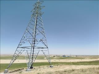 تکمیل ۸۲ درصد از عملیات خط انتقال برق کارخانه آهن اسفنجی بیجار