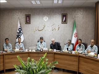 نشست بررسی آخرین وضعیت و روند پیشرفت پروژه نورد گرم ۲ فولاد مبارکه برگزار شد