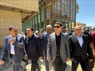 بازدید وزیر صنعت از کارخانه گندله‌سازی بیجار با ۷۰ میلیون دلار سرمایه‌گذاری