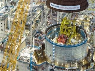 نیروگاه هسته‌ای بریتانیا روی ستون‌های فولادی