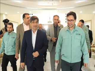 مدیرعامل گروه فولاد مبارکه وارد بندرعباس شد