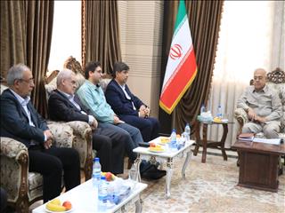 مدیرعامل گروه فولاد مبارکه با استاندار هرمزگان دیدار کرد