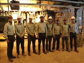 راه‌اندازی موفقیت‌آمیز دستگاه‌های دیجیتالی جدید تزریق آرگون در فولاد هرمزگان