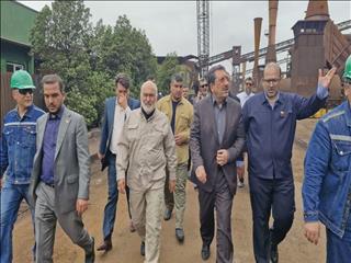 اتابک بالاخره از فولاد خوزستان بازدید کرد