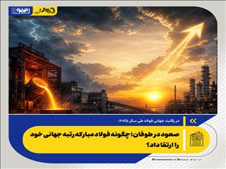 صعود در طوفان؛ چگونه فولاد مبارکه رتبه جهانی خود را ارتقا داد؟