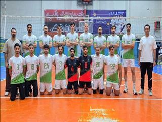 پیروزی قاطع فولاد غدیر نی‌ریز در آغاز دور برگشت سوپر لیگ والیبال فارس