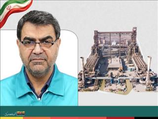 رکورد تولید روزانه آهن اسفنجی در فولاد کاوه جنوب کیش شکست