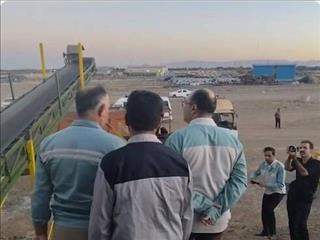 واگن‌های توکا کشش برای نخستین‌بار آهن اسفنجی را در فولاد سبا تخلیه کردند