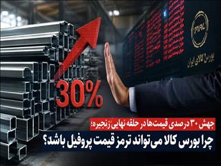 عرضه قوطی و پروفیل در بورس کالا؛ راهکاری برای مهار شکاف قیمتی